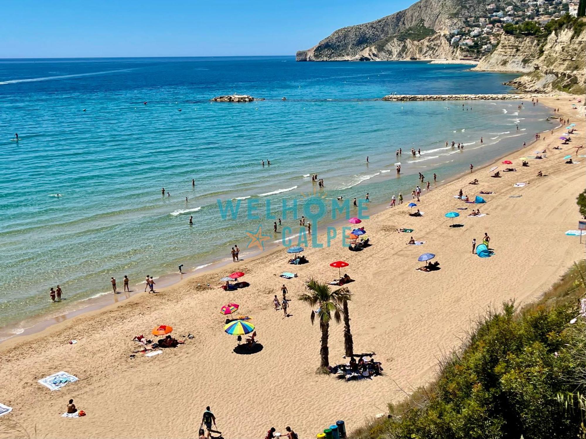 Orquidea Comodo Apartamento: Vista Al Mar, Piscina, Parking Calpe Esterno foto