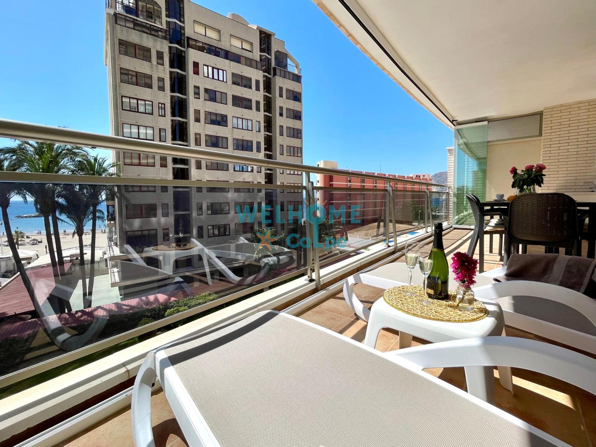 Orquidea Comodo Apartamento: Vista Al Mar, Piscina, Parking Calpe Esterno foto